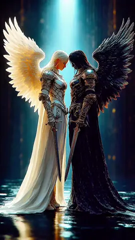 🪽😈 This 4K Live Wallpaper captures the awe-inspiring moment when two angels — one forged in light, the other born of darkness — merge into a single, powerful entity. A guardian of both creation and destruction. A breathtaking symbol of duality, transformation 😈🪽 #livewallpapers #livewallpapers #livewallpaper4k #angel #angels #celestial #evil #creation #destruction #trasnformation #fyp #fyi 