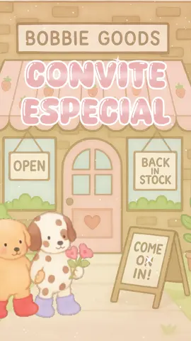 Convite Animado Bobbie Goods #bobbiegoods #festabobbiegoods #bobbiegoodscoloringbook