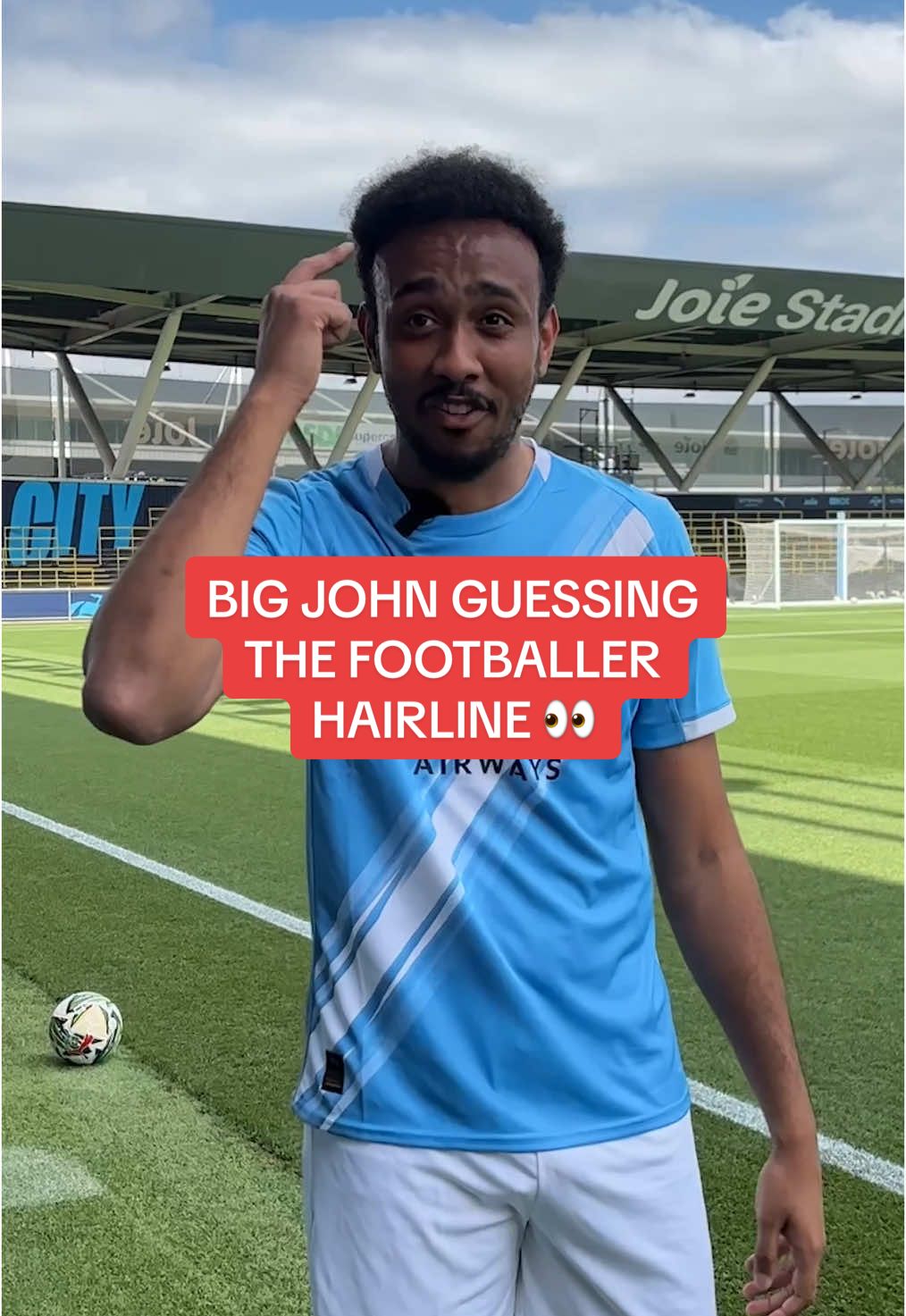 We tested @Big John’s hairline ball knowledge and asked him to guess these footballers by only seeing their haircut. 👀 might’ve been too easy for him.  #PUMA #footballtiktok #mancity #footballchallenge #neymar 