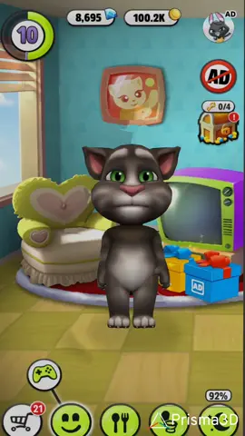 My horror 999 glitch 1999 #talkingtomglitch1999 #prisma3d 