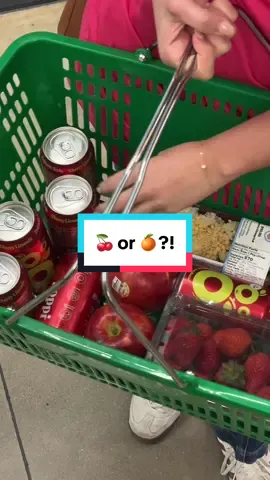 🍒 or 🍊, comment below bestie! #drinkpoppi #poppisoda #poppi #sodasback #cherrylimeadepoppi #orangepoppi #sprouts #foryoupage #fyp #fy 
