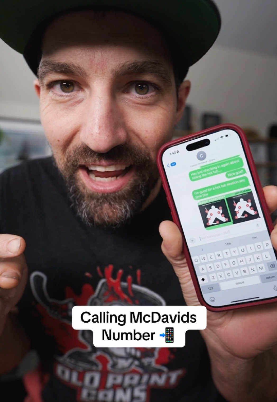 Calling McDavid with the help of @Rogers to see if he picks up! Show your support by dialing 780-665-5297 to leave a message — Lets bring it home boys! #Rogers #Ad 