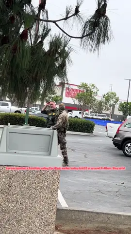This happened today 6/9/25 at 9:40 am in Fountain Valley. It happened at a car wash located adjacent to the Dutch Bros cafe parking lot. Border patrol officers came to try to arrest these car wash workers. The agents then chased another man down through the parking lot ( not shown here). Agents are no longer there but please be careful, anyone in this area!!!! Avoid it if possible! These agents are NOT afraid of chasing down people like animals!!!! Please stay safe. If you see agents dont be afraid to film them from a safe distance, its our right! #fyp 
