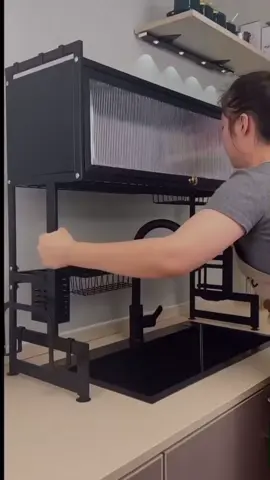 Dê uma olhada em Escorredor De Louça Cozinha Suspensa Modula Autosustentavel Pia Rack Organizador De Pratos Estante De Asfalto Cor Preto por R$288,00. Compre na Shopee agora! https://s.shopee.com.br/3qBDseSwQk