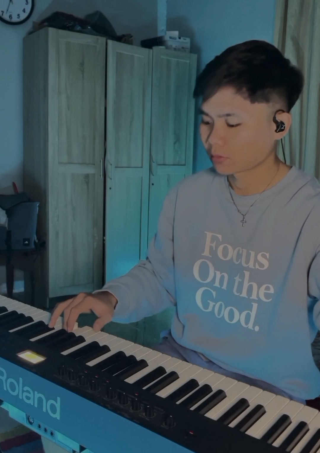 Kisah Yang Salah 'GlennFrdly' #piano #synth #rolandrd88  #fyp #fypシ゚ 