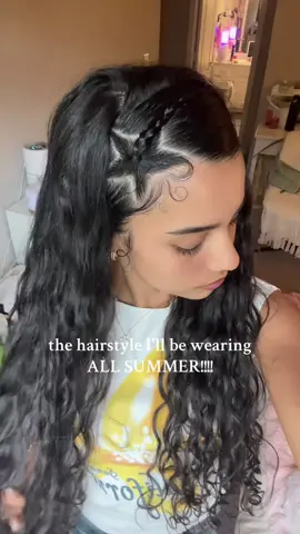 Is there a better summer hairstyle than this one?!?! I'm in loveee 😍 Inspo: @_0beka  #hairinspo #hairstyle 