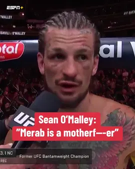 #SeanOMalley after his #fight against #merabdvalishvili 🤝 #UFC #ufc316 