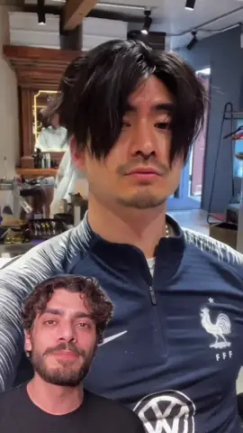 Split-Cut japonês: o corte masculino dividido ao meio que vai dominar 2025 #fy #modamasculina 