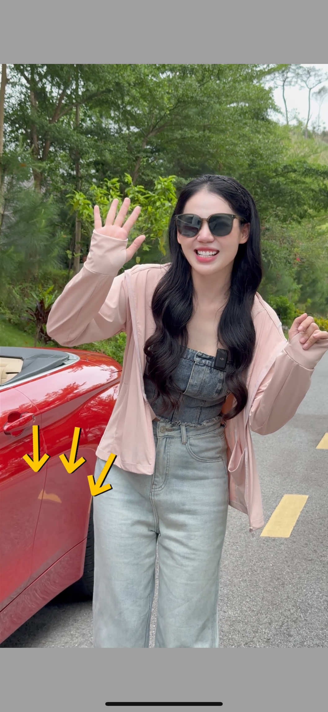 Màu hồng vừa về thêm, vẫn còn tặng kính trị giá 150k khi mua áo, nhanh tay nha cả nhà ơi#huongly #huonglyreview #tiktokshop #aochongnang #aochongnang2lop #aochongnangnu #aochongnangnam 