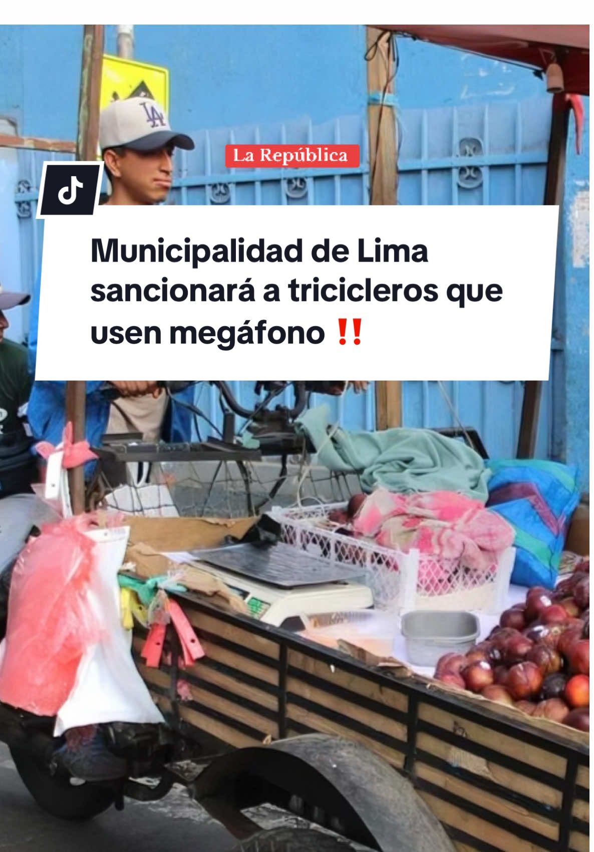 Municipalidad de Lima sancionará a tricicleros que usen megáfono en Mesa Redonda.  #larepublica #municipalidaddelima #tricicleros #vendedores #mesaredonda #mercadocentral #lima #noticias #ambulantes #peru 