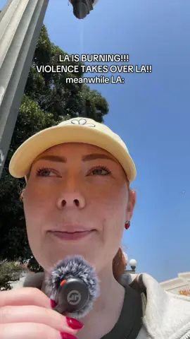 LA today has been peaceful, organized, even joyful. Don’t believe what the media is saying, this isn’t LA’s first rodeo. We know how to protest respectfully. We know how to make our voices heard 🫶