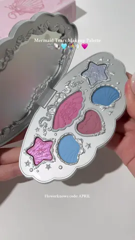 Code: APRIL 🫧✨ @Flower Knows Makeup Shell’s Jewel Makeup Palette 🐚🧜‍♀️ #flowerknows #eyeshadowpalette 