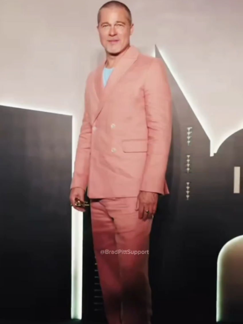 Brad Pitt during the press photocall for 