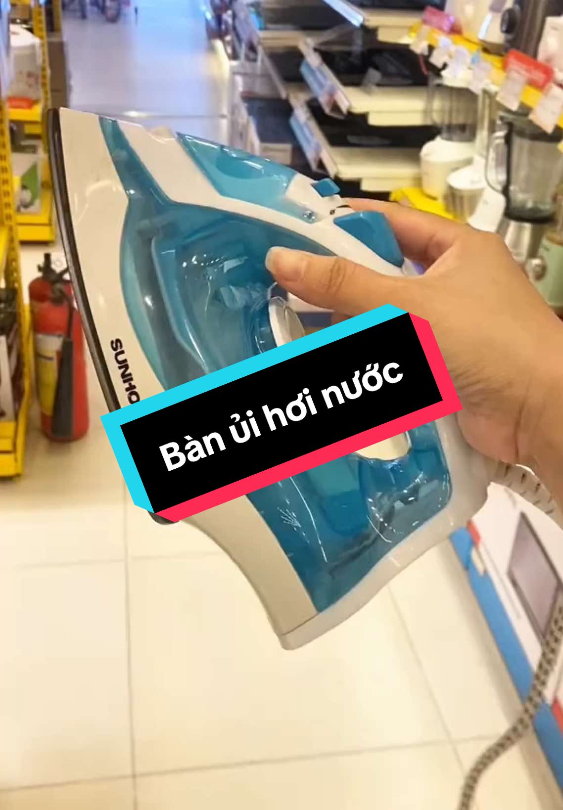 Bàn là hơi nước sunhouse chống dính #giadung #shop24h3006 #xhuongtiktok #fyp #sunhouse 