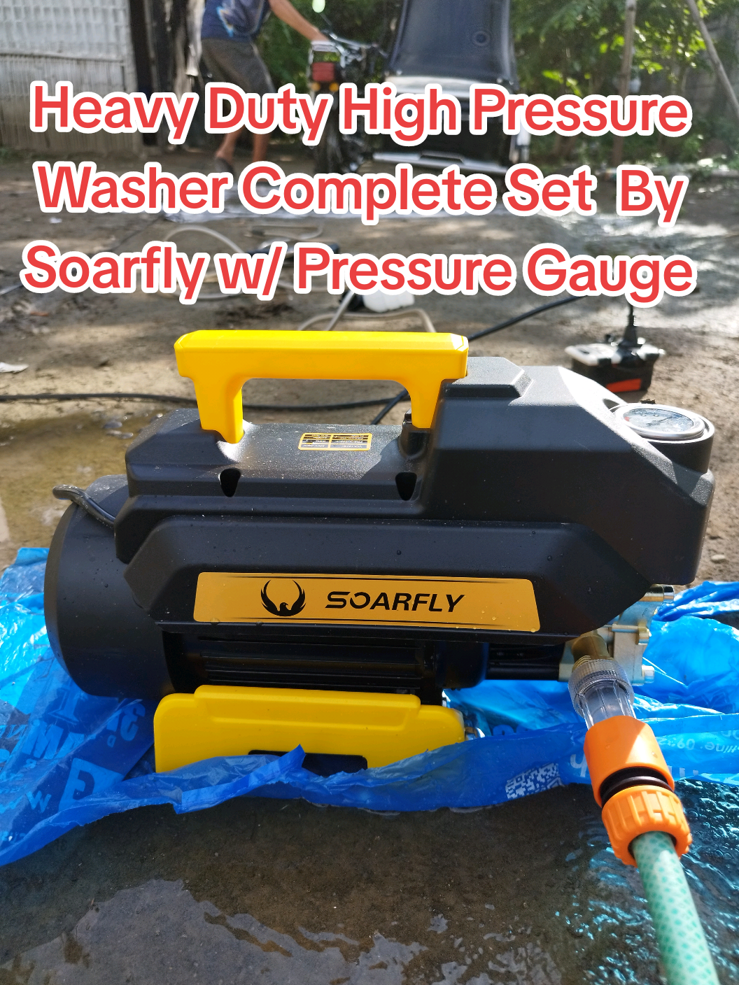 Soarfly High Pressure Washer with Pressure Gauge Heavy Duty Pressure Washer #soarfly #soarflypressurewasher #fypシ゚ #fypage #foryou #fyp #affiliate #tiktok #affiliatemarketing #foryoupageofficiall #for #follow #following #follower 
