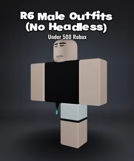 R6 male outfits under 500 robux! Comment what outfits you want to see next, and follow me to see more. #roblox #outfitinspo #avatar #r6 #male  #grunge #emo #vintagefashion #robloxfyp #relatable #foryoupage 