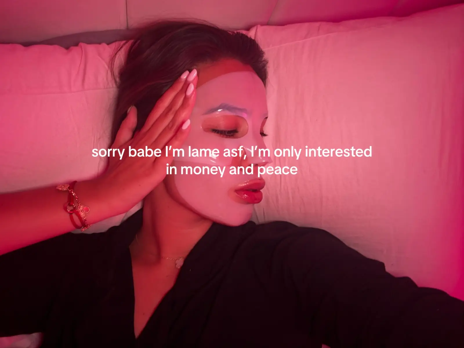 heavy on the I just want peace and money 