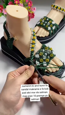 #creatorsearchinsight #haitiantiktok #cours #macrame #macrametutorial #fyp #viralvideo 
