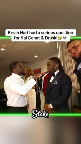 Kevin Hart had a serious question for Kai Cenat & Druski😭💀 #Kai #kaicenat #twitch #fyp #amp #rayasianboy #bet #betawards bet awards red carpet kai cenat kevin hart drusk #kevinhart #druski 