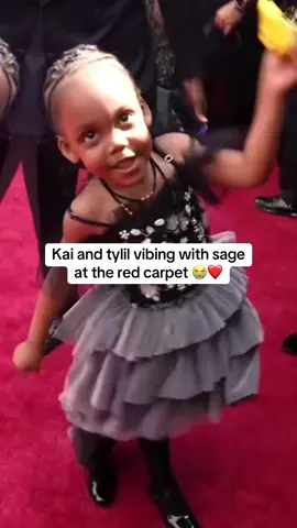 Kai and Tylil vibing with sage at red carpet #kaicenat #tylil #fyp 