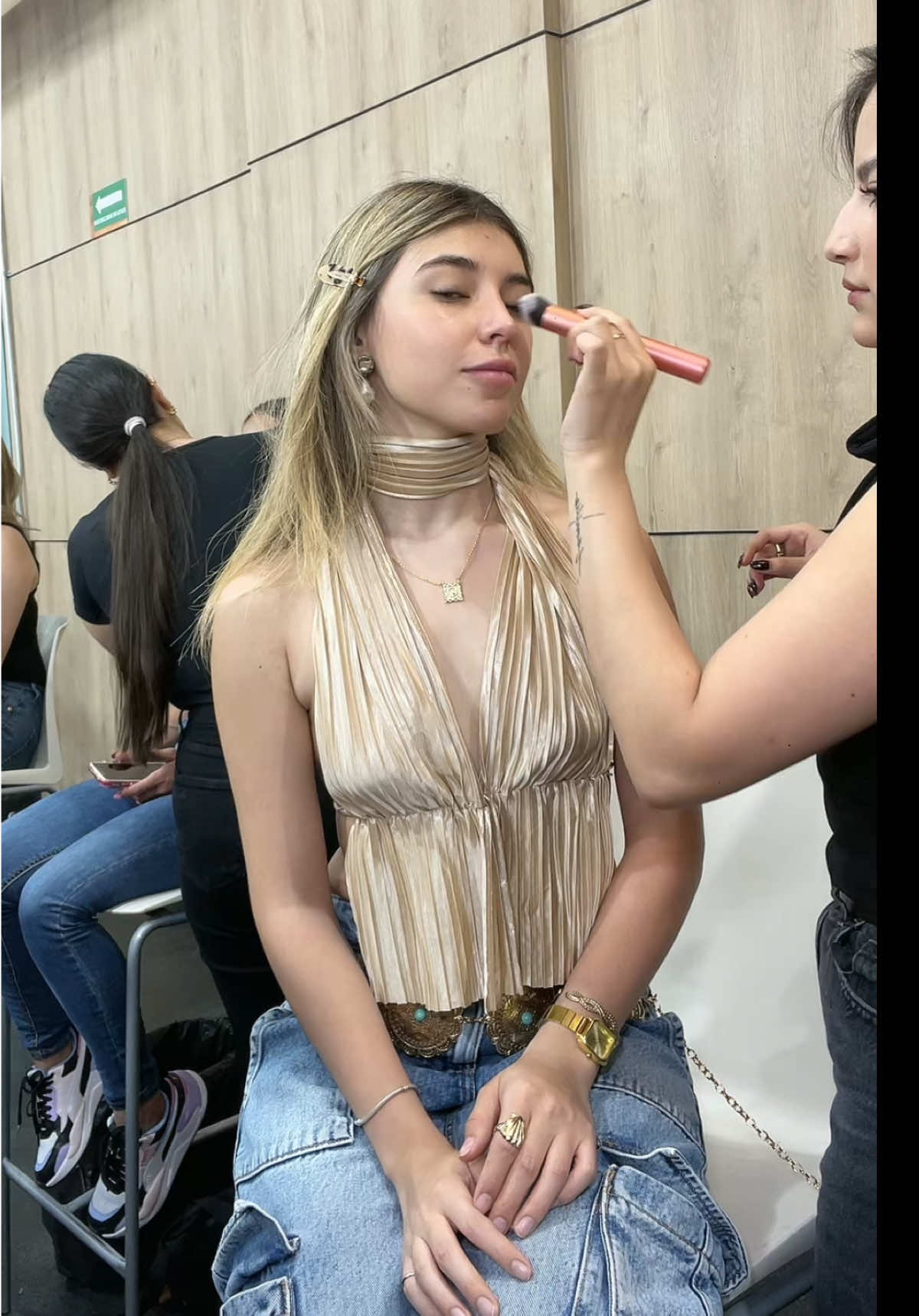 Un día siendo modelo en la escuela de maquillaje de Pepe Gutiérrez #fyp #viral #gdl 