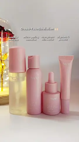 Crowd-fave Exfoliation. 🙌🏻 #fairyskinbeautyproducts #fairyskin #skincare #fyp 