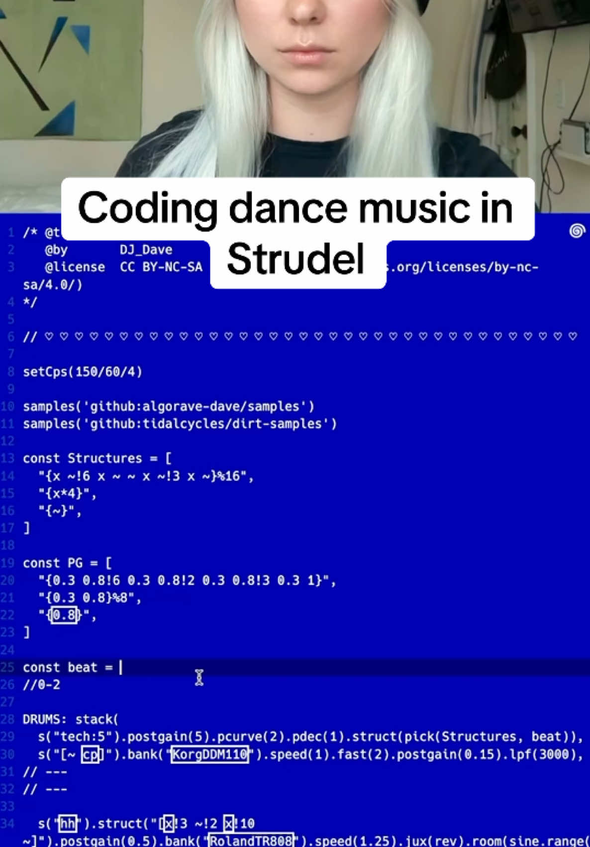 Breaking down my file structure ✼ ✼ ✼ ✼ ✼ ✼ #livecoding #algorave #electronicmusic 