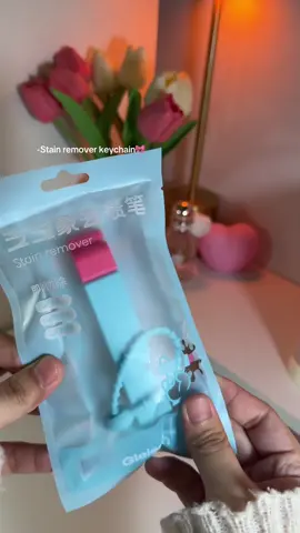 no more stain sa uniform 💗#stainremover #keychain #stainpenremover 