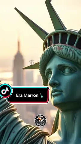 Video aquí 👉🏼 @🔎La Verdadera Historia ⏳  ¡La Estatua de la Libertad  Era Marrón?!  Descubre la sorprendente historia del color original de la Estatua de la Libertad y su transformación.  #EstatuaDeLaLibertad #Curiosidades #Historia #Cultura #DatosInteresantes