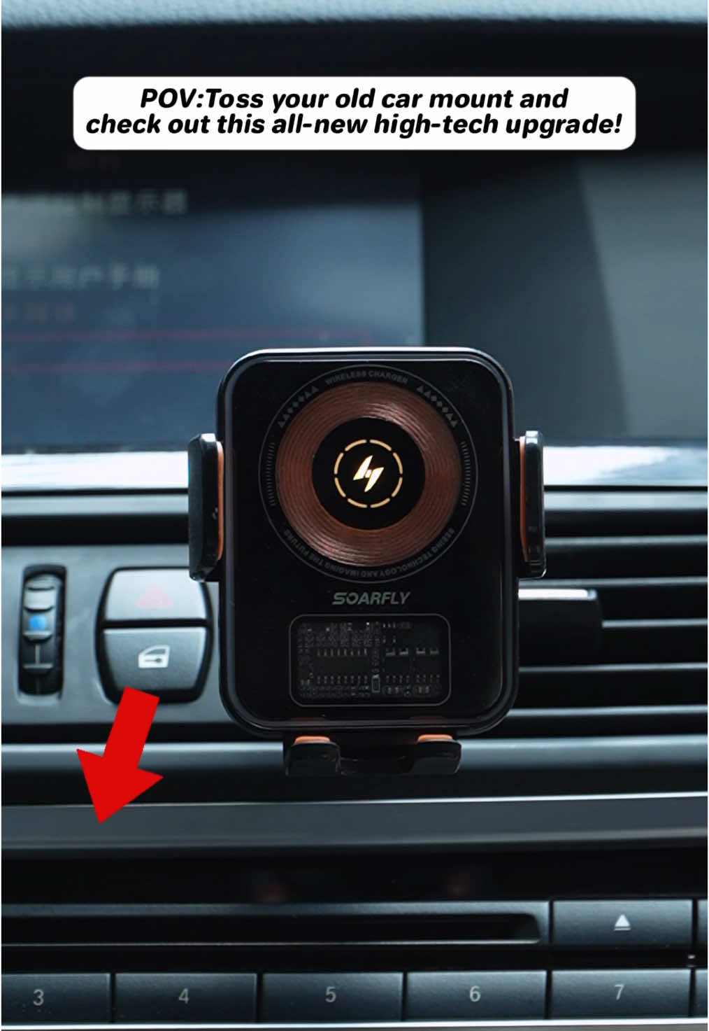 More than a mount — it’s a flex for Father’s Day. #FathersDayGift #CoolGiftForDad #TechForDad #SmartCarGadget #CarAccessories #DriveInStyle #TikTokMadeMeBuyIt #CarMount #WirelessCharger #GadgetGoals #GiftIdeas2025 #DadTech #CleanSetup #AutoAccessories #DashboardGoals #AmbientLight #360Rotation #RGBTech #SatisfyingVideo#SatisfyingSetup #AestheticTech #SmoothDrive @SOARFLY MotoParts 