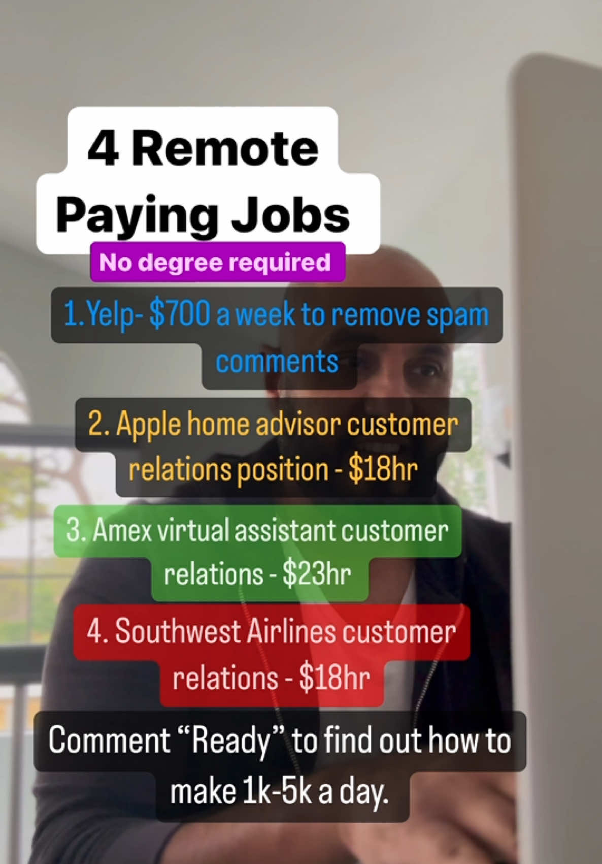 Fellow lazy person here, and this is what I would do 👇🏼 ❌This is why I always say.. start with high ticket digital products, it’s exactly what I have been doing for the last 11 months and exactly how I have been able to replace my 9-5 income.  ✅ High ticket digital products are best for beginners because you don’t need a large following to start. These products or services will pay out 85%+ commissions so you can potentially earn $500 - $1000+ a day with a couple sale!   💬Comment “READY” and I’ll send over my free intro guide featuring my mentor so you can get started the same way I did!   P.S - until end of day tomorrow I am giving away 1 free coaching call to those who join the DFY system. Learn how to skyrocket your success the same way I did.   Be sure you are following as I post ways to earn online every single day!  🤘🏼  🔥  🤘🏼    📢 These are my results only, digital marketing/affiliate marketing is like any business. It takes handwork and consistency to see results.