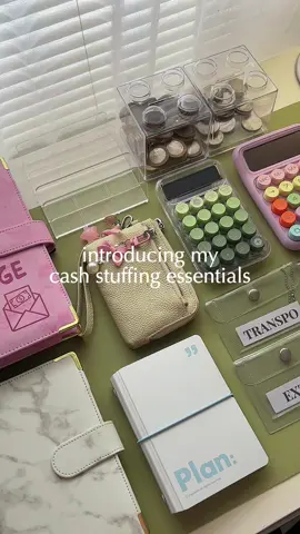 MY CASH STUFFING ESSENTIALS - check my yellow basket to see the products 😊 #cashstuffing #Budgeting #savings #adulting #fyp #foryoupage 