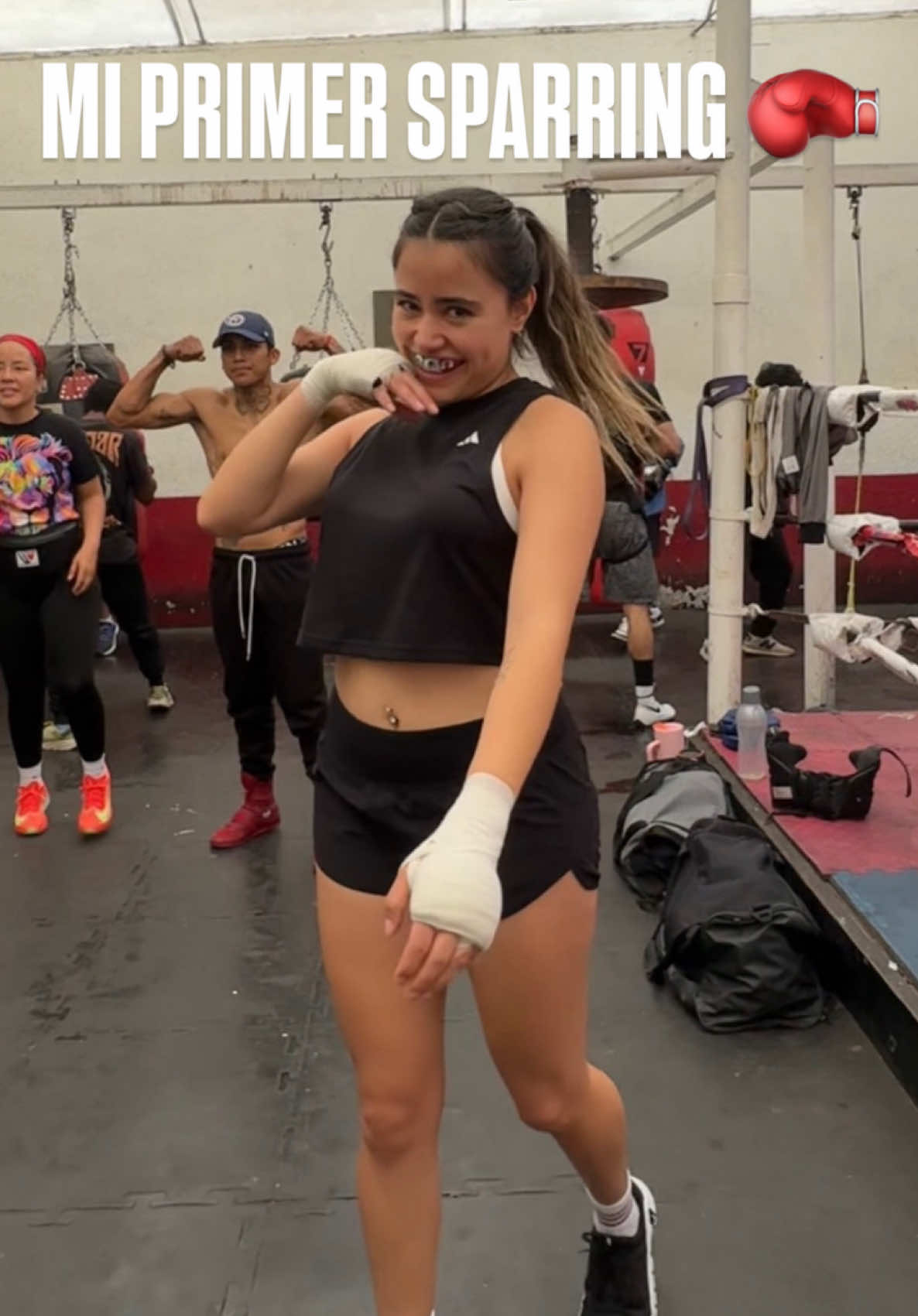 me duele todo mi cuerpecito 🥴 @supernovaboxing  #sparring #box #storytime #mercedesroa #pelea 