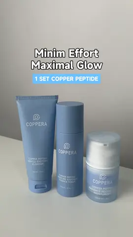 1 set yang bantu perbaiki skin barrier kamu🤩 #coppera #sensitiveskin #copperpeptide 