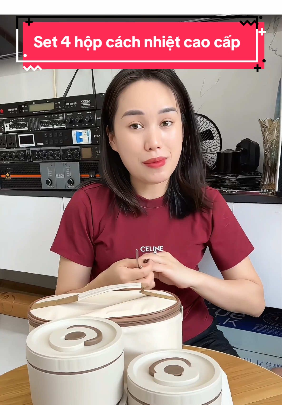 Set 4 hộp đựng cơm cách nhiệt xịn chỉ hơn 100k #xuhuong #hangmen96 #hopdungcomgiunhiet #hopdungcomgiunhietvanphong 