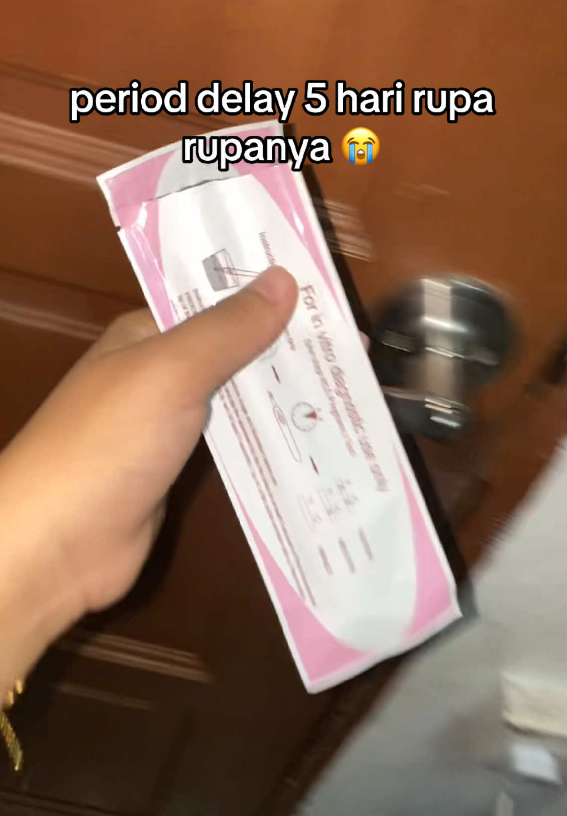 period delay laa paking tkut terutamanya ank bru je masuk 1tahun #pregnanttest 