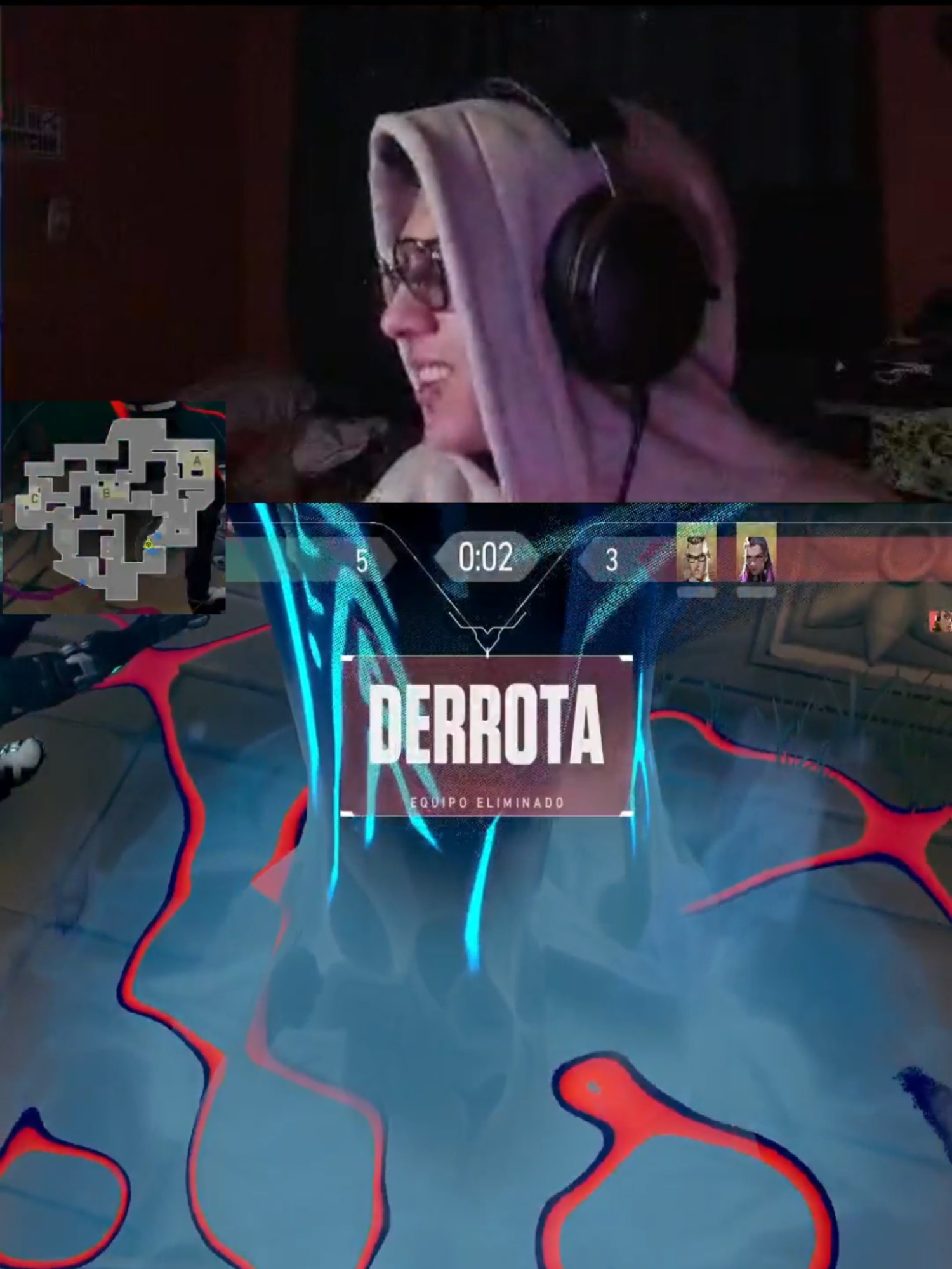 Jugando una partida para calentar #Valorant #twitch #streamer #clips