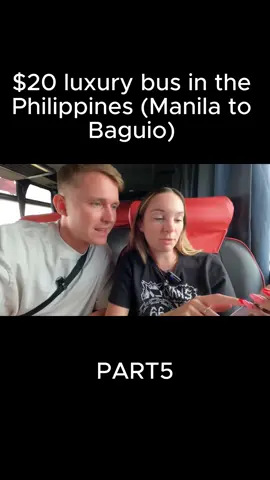 $20 luxury bus in the Philippines (Manila to Baguio)  - 5