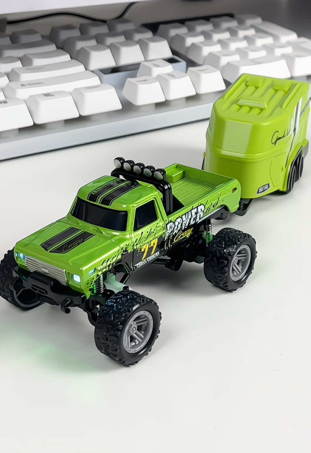 Xe tải này khoẻ thật á #xeoto #otodochoi #dochoitreem 