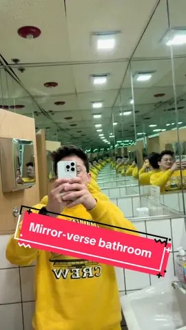 Bathroom from the #upsidedown I stg…  