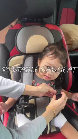 Harap kamu ok dalam ni pulak ya ❤️ #portablecarseat #infantcarseat #seatbeltsafety #fyp #foryou 