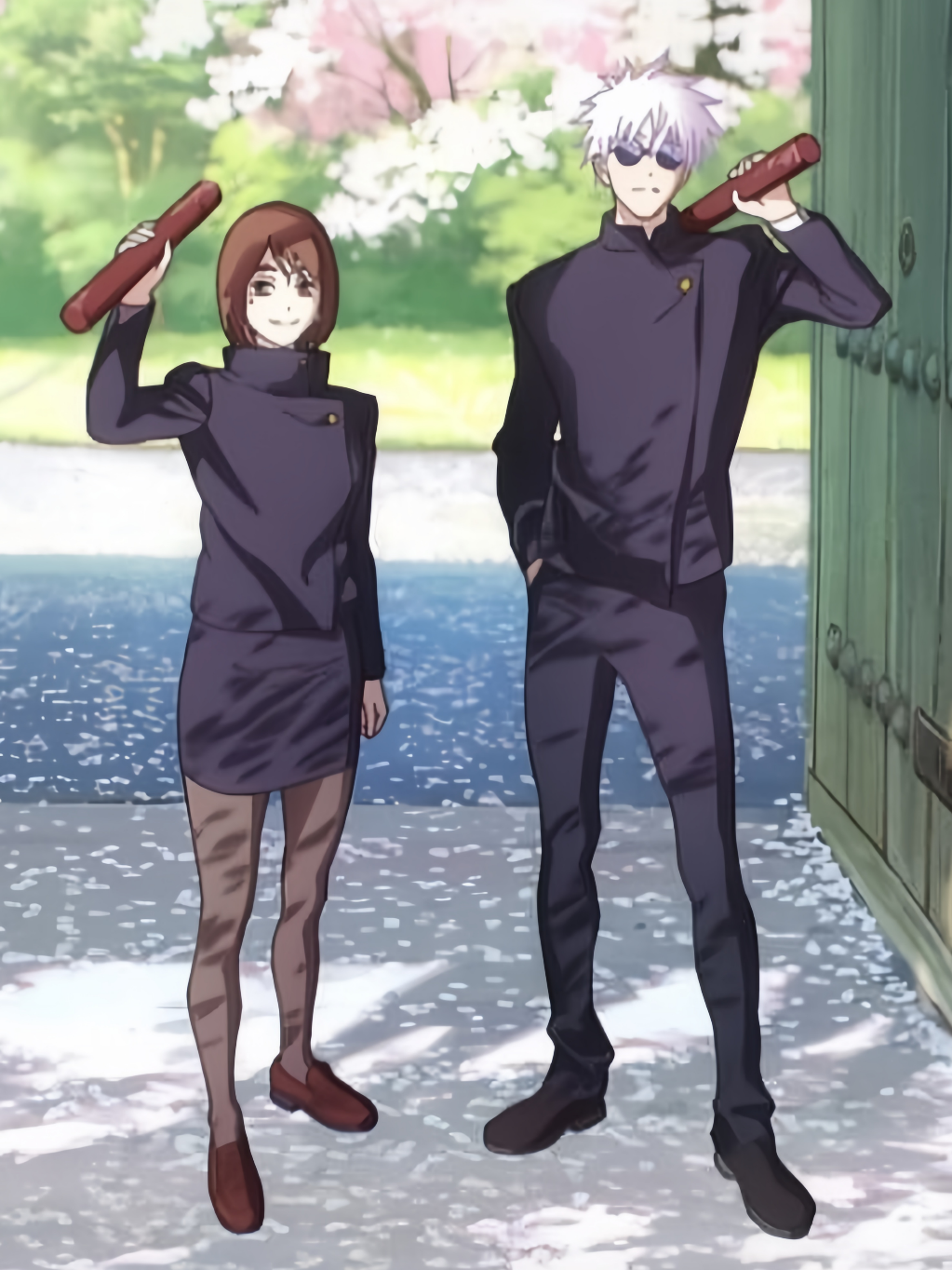 masuk bertiga, lulus berdua🥺 ... #gojousatoru #shokoieiri #getosuguru #jujutsukaisen #jjk #lewatberanda #fyp #4u #xybca 