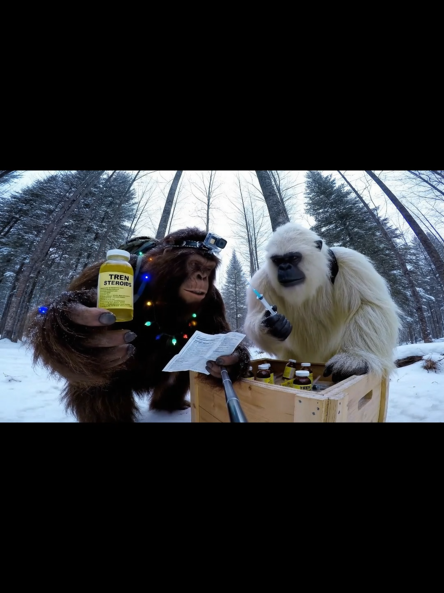Bigfoot and Yeti find tren!!!                                                                               #bigfootboys #bigfootvlog #bigfootboyz #trending #foryoupage #YetiVlog #BigfootVlog #BIGfoot #bigfootisreal #yeti #fyp