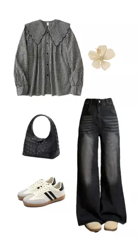 black casual outfit !! 🎧🖤🎮🎱  #blackoutfits #outfitideas #outfitinspo #casualoutfits #plaidblouse #baggyjeans #mixandmatch #blackcasual #tiktokoutfits #jeansoutfit #womenoutfit #tiktokoutfitideas #fyp #xybca #fyppppppppppppppppppppppp 