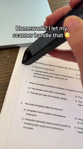 No need for homework when you can speed thru it 😉#highschool #student #gadget #scansense #pen #UnitedStates #chatgpt #fyp #finals #ai #immigration #school #viralvideos 