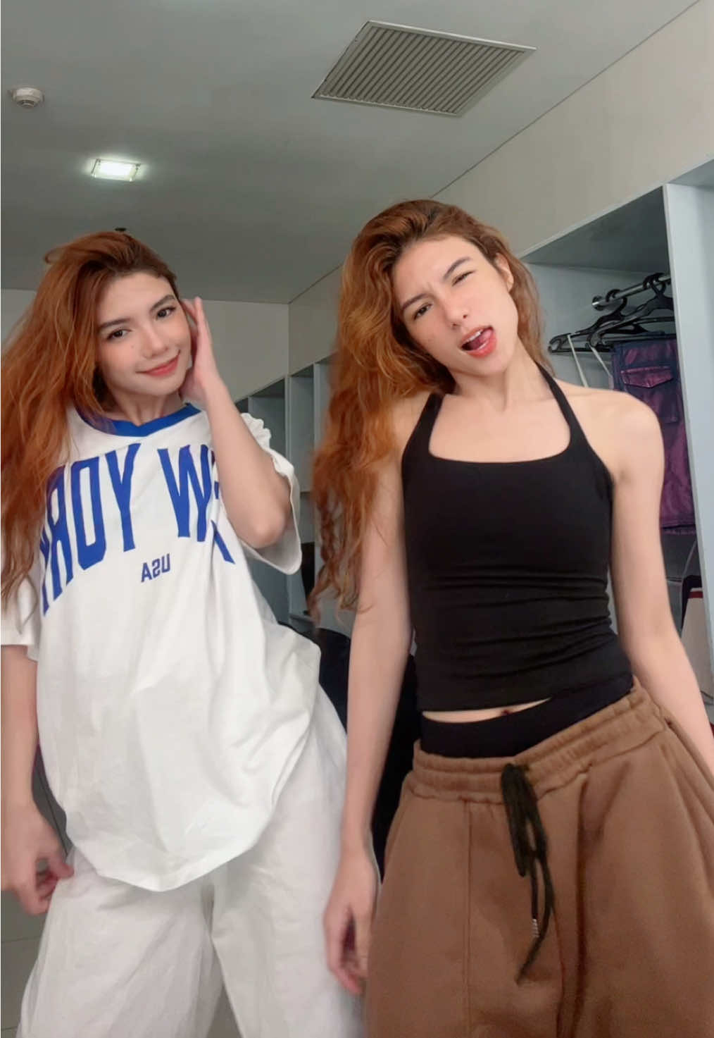 Di muna matchy for today! 😅🤗  . . . #kittyandkakai #kittyalmeda #kakaialmeda #kitty #kakai #fyp #titkokph #trending #viral #trend #onthisday #dance #twins 