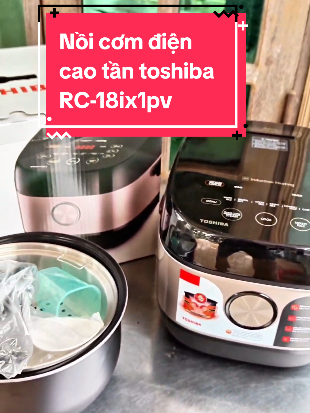Nồi Cơm Điện Cao Tần Toshiba 18IX1PV – Lòng Nồi Siêu Bền, Chống Dính, Giữ Nhiệt Hoàn Hảo #toshiba #noicomdientoshiba #noicomdiencaotantoshiba #toshibarc18ix1pv
