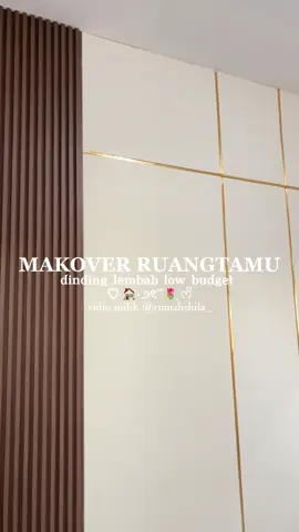 makeover dinding lembab lowbudget, mau tau ga total biayanya berapa? Komen ya🥰✨ #dindinglembab #dindinggrc #grc #ruma #rumahminimalis #rumahtangga #rumahidaman #rumahimpian #rumah 