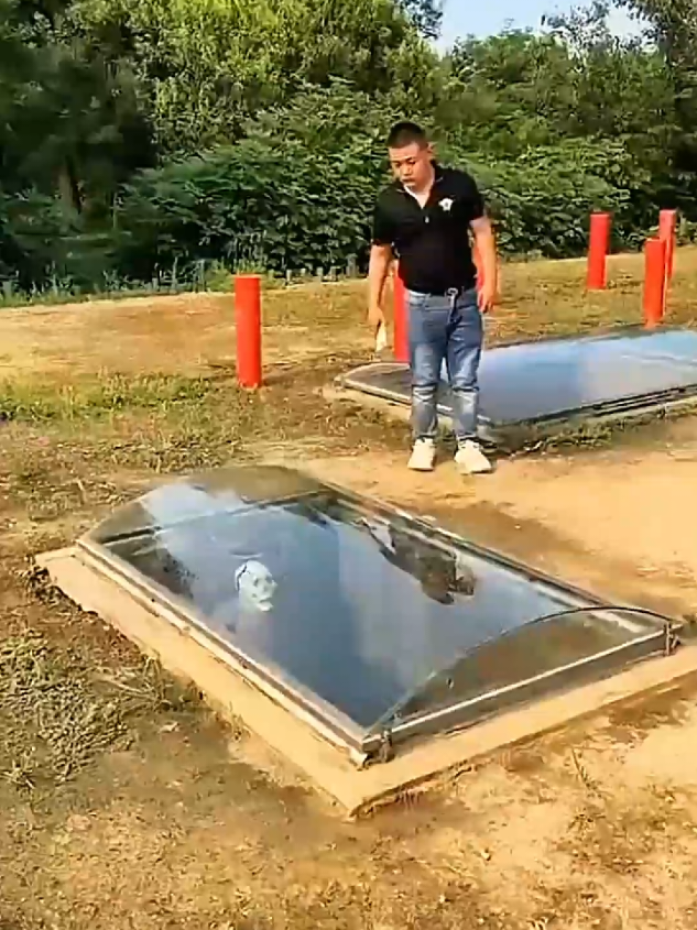 Berkunjung ke kuburan kaca china #kuburan #pemakaman 