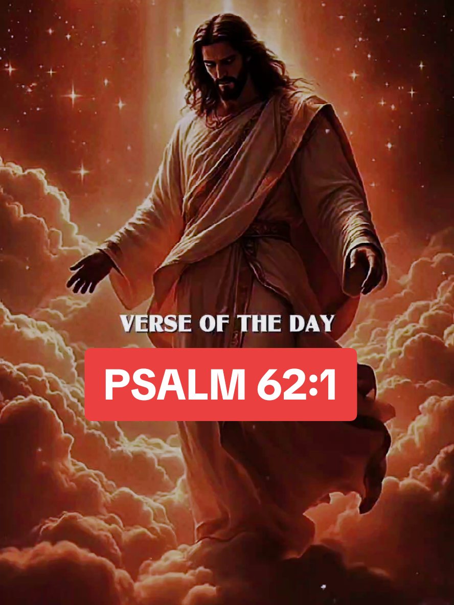 PSALM 62:1✨️Truely mu soul silently waits for the God🙏💯 #viral #trending #fypシ #fyp #foryou #tiktokfeed #tiktokusa #quotes #bible #jesus #god #motivation #motivational #healing #HealingJourney #positivity #bibleverse #christianfaith #christiantiktok #christian #christianbelief 